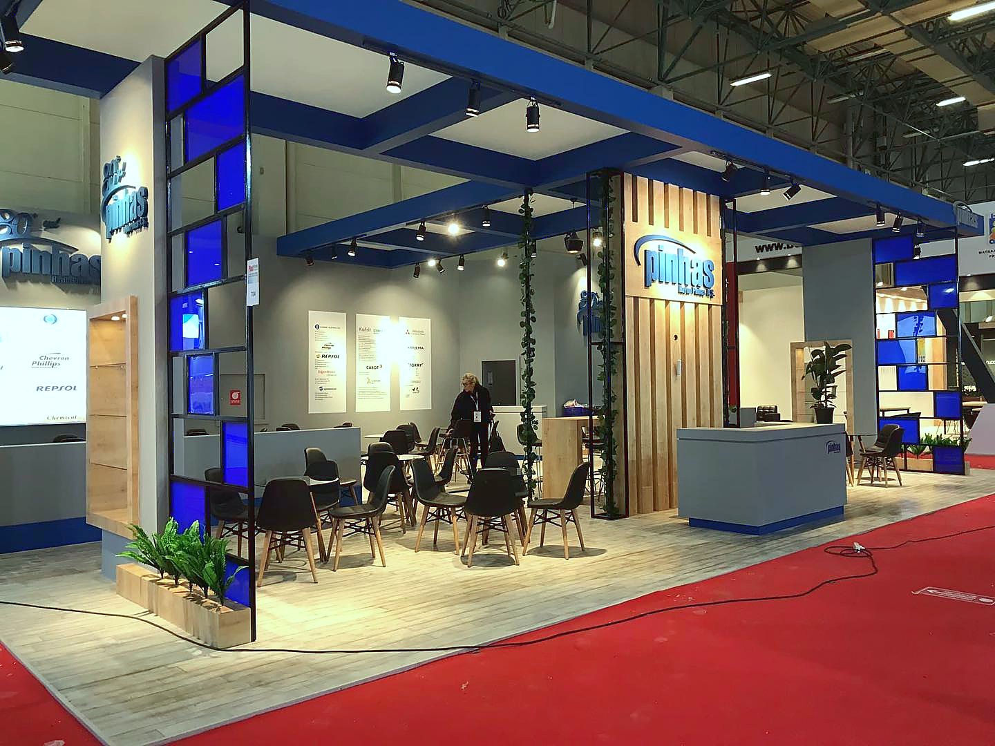 Pinhas için Plast Eurasia 2021 özel tasarım fuar standı